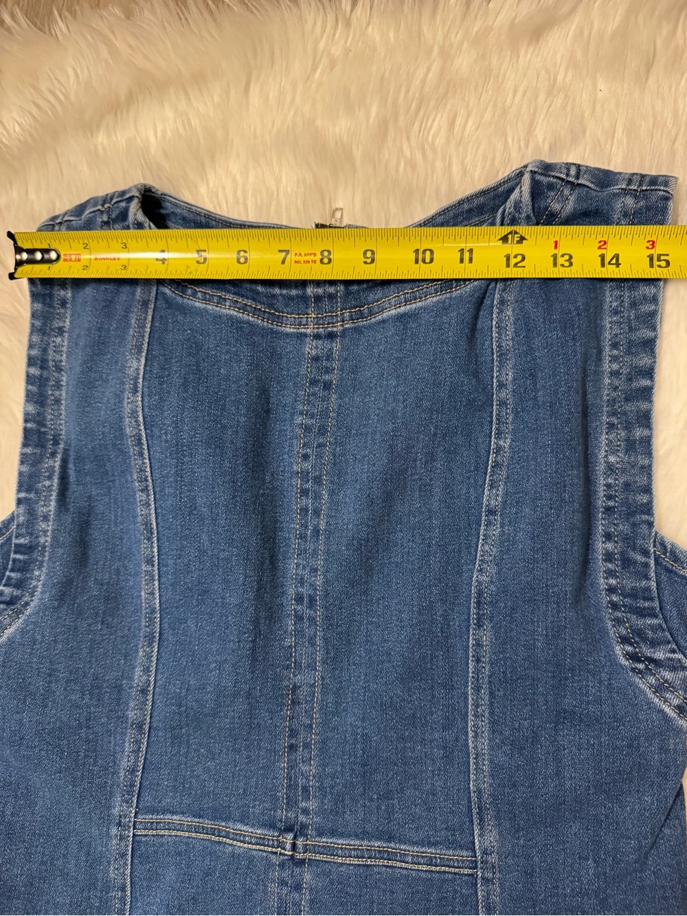 Pilcro Blue Denim Midi Dress - Picture 6 of 15